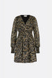 Anjuna Dress | Black/Rattan