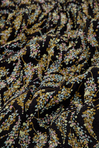 Anjuna Dress | Black/Rattan