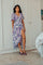 Archana Butterfly Dress | Warm White/Dusty Lov