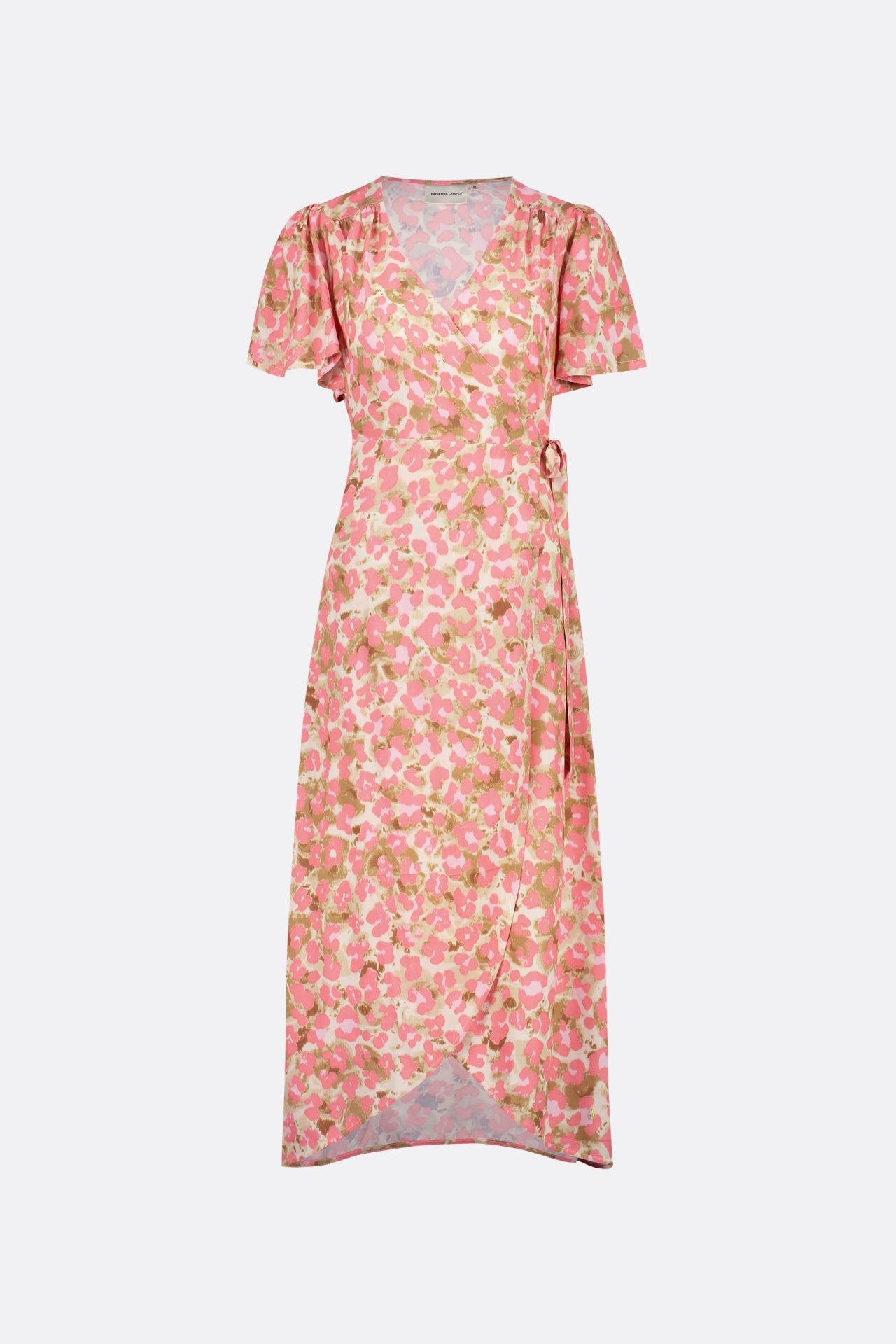 Archana Butterfly Dress | Quick Sand/Pink Papa