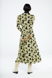 Bella Dress | Black/Lemon Sorbet