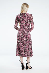 Bella Dress | Pink Mirage/Black
