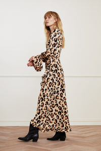 Tash Dress | Oatmeal/Chocolate Br