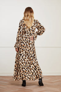 Tash Dress | Oatmeal/Chocolate Br