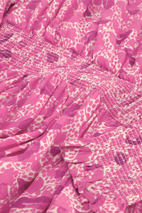 Anjuna Dress | Bubble Gum Pink/Crea