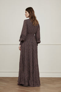 Chichi Dress | Black/Crazy Clay