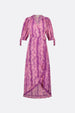 Channa Dress | Apricot/Magic Magent