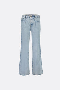 Lucy Wide Leg Jeans | Faded Light Blue