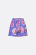 Boy Shorts | Greco Blue/Plum Part