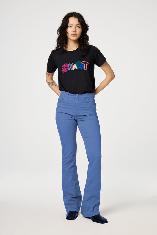 Eva Flare Jeans | Cornflower Blue