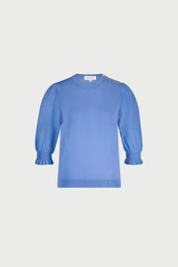 Molly Short Sleeve | Cornflower Blue