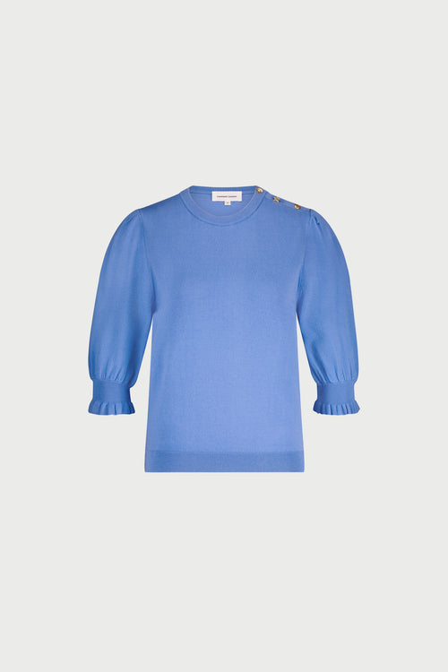 Molly Short Sleeve | Cornflower Blue