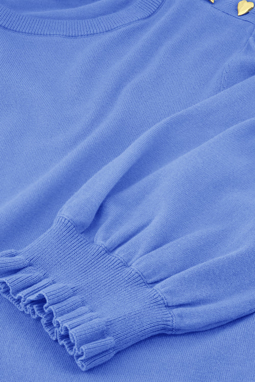 Molly Short Sleeve | Cornflower Blue