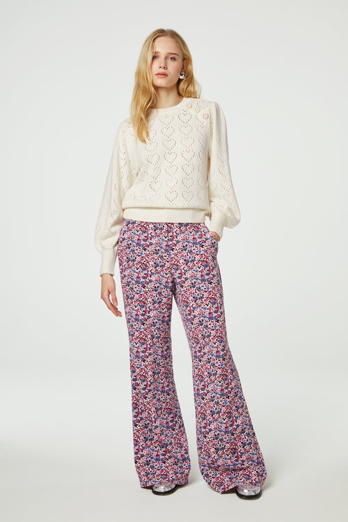 Diana Pullover LS | Cream White