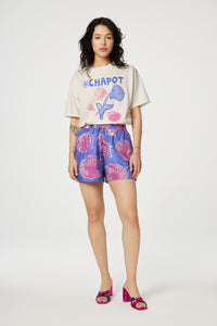 Boy Shorts | Greco Blue/Plum Part