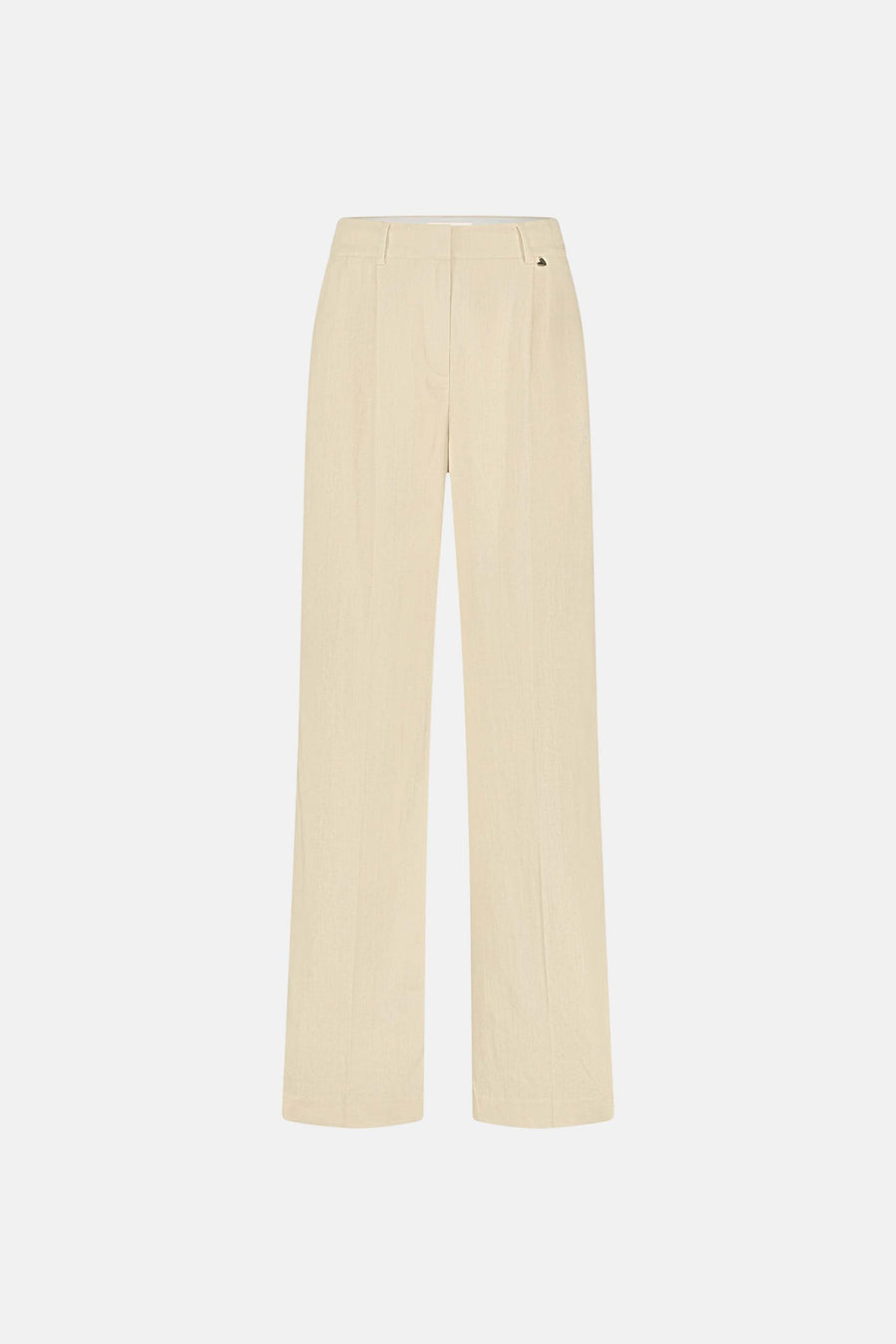 Nura Pleated Trousers | Latte