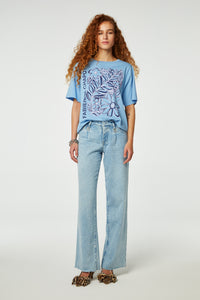 Fay Bloom T-shirt | Blue Dream